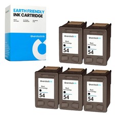 OSI 5-Pack Compatible Ink 54 Cartridges for HP DeskJet F4140 F4172 F4180 F4185 picture