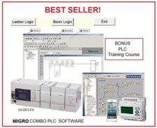 PLC Programming Software Ladder & Function Logic Control w Simulation & Training picture