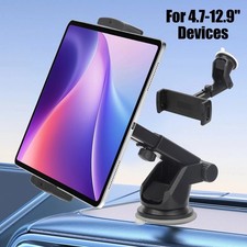 Car Tablet Phone Mount Holder Windshield Dashboard for 4.7-12.9