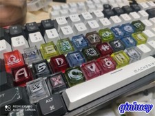 26pcs Handmade Kamen Rider Themed Keycaps Artisan Key cap For Cherry MX Keyboard picture