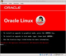 Oracle Linux DVD 64 Bit Boot DVD Version 9.1 picture