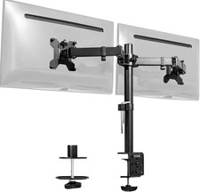 VIVO Dual Monitor Desk Mount, Holds 2 Computer Screens up to 30 Inches picture