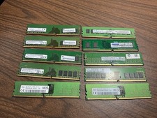 desktop ram 8gb DDR4 Lot Of 10 picture