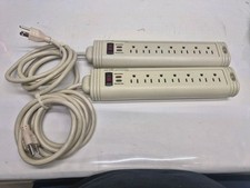 2X Belkin Surge Master 7 Outlets w/Phone Line Protection 330V Model F5C572-TEL picture