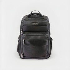 Brookstone Laptop Tablet Bryce Collection Business  Backpack, Black, picture
