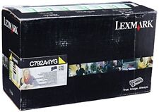 Lexmark C792A4YG Toner Cartridge Yellow TAA C792A1YG 6K Yield Genuine C792 X792 picture