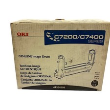 NIB OKI C7200/C7400 Series Black Type C2 Genuine Image Drum 41304108 picture