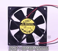 ADDA AD0812HB-A70GL 8025 DC12V 0.25A 2-Pin Dual Ball Cooling Fan picture