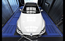 Cars 2013 g power bmw m 6 f13 Desk Mat Stitched picture