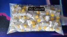 90x Kailh Box Yellow linear switches 3 pin for mechanical keyboards picture