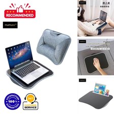 MUMUCC Portable Lap Desk with Cushion & Mouse Pad, Wooden Laptop Tray Table picture