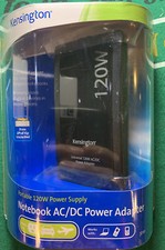 Kensington 33197 120W Auto/Air Ultra Portable Notebook PC Power Adapter (B8) picture
