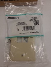 20 Panduit NK2FNEI Netkey 2 Position Faceplate C picture