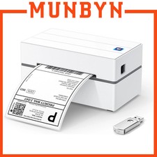 MUNBYN Wireless Thermal Label Printer Bluetooth Shipping Label Printer picture