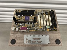 Tekram P6PRO-A+ REV: 1.02 Slot 1 242 Motherboard Retro Vintage Computer picture