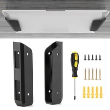 Kazheon Wall & Under Desk Laptop Mount with Adhesive & Screws in Black picture