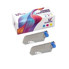 OKI Data Compatible Toner Cartridge for 46507604 C712dn Black 2 Pack picture