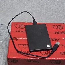 SEAGATE Backup Plus Slim 1TB USB 3.0 Portable Hard Drive (Black) (SRD00F1) picture