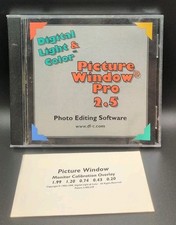 Digital Light In Color Picture Window Pro 2.5 Photo Editing Software PC CD ROM  picture