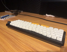 (Custom READ DESC) Custom Built Ajazz Aks068 Keyboard Akko silver Switches picture