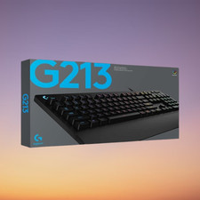 Logitech G213 Prodigy Wired RGB Gaming Keyboard - Black picture