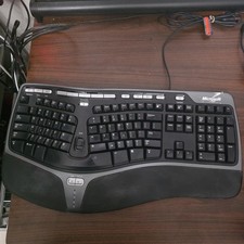 Microsoft Natural Ergonomic Keyboard 4000 V1.0 Model 1048 USB Tested Working picture