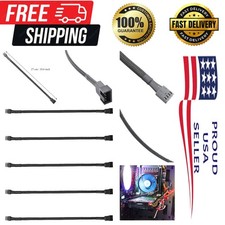 High-Quality 4-Pin PWM Fan Extension Cable - 10.6 Inch Male-to-Female Adapter picture