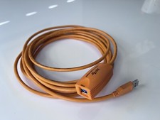 Tether Tools TetherPro 16ft USB 3.0 Active Extension Cable, Hi-Visibility Orange picture