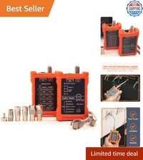 Complete LAN & Coaxial Cable Testing Kit – Tester, Cords, and Adapters Included picture