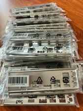 LOT 10 Pcs  ASUS IO SHIELD for ASUS  B250 MINING EXPERT ,METAL ,  ORIGINAL  picture