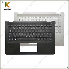 New For HP Pavilion X360 14-BA TPN-W125 Laptop Palmrest Upper Cover Keyboard picture