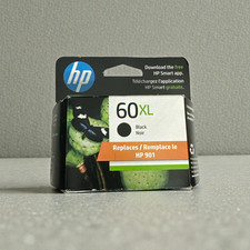 HP 60XL Single Ink Cartridge - Black -CC641WN#140 - Exp.11/23~01/26 picture