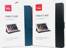 Verizon Durable Protection Tablet Leather Folio Stand Case For Apple iPad Air 2 picture