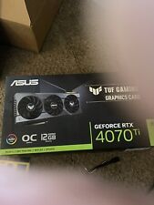 ASUS TUF NVIDIA GeForce RTX 4070 12GB GDDR6X (TUFRTX4070O12GGAMING) Graphics... picture