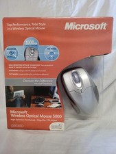 New & Sealed Microsoft Wireless Optical Mouse 5000 picture