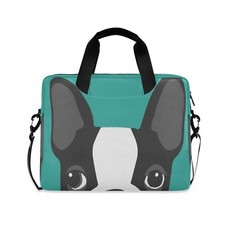 Laptop Shoulder Bag Boston Terrier Dog Portable Laptop Sleeve Case with Strap... picture