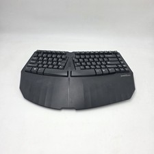 Perixx Mini Ergonomic Split Keyboard PERIBOARD-413 Wired Black Palm Support picture