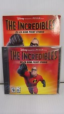 A Disney PIXAR Film THE INCREDIBLES PC-CD ROM Print Studio Software Suite picture