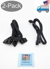 Fully Modular Sleeved 20+4pin,4+4pin CPU Cable Set for PowerSpec® PSX850GFM PSU picture