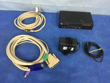 Avocent Longview 500-144-511 LV830, Cables, and Power Box. picture