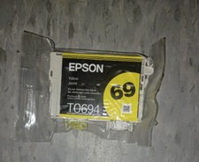 Genuine Epson 69 T0694 Yellow Ink Cartridge NEW picture