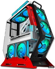 Computer Cases KEDIERS Open Frame Unique Gaming PC Case Creative Irregular Shape picture