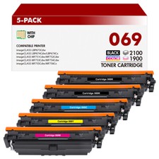 5PK Premium 069 High Yield Compatible with Canon 069 MF751Cdw Toner Cartridge picture