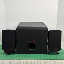Klipsch ProMedia 2.1 THX Computer Speaker System Subwoofer Satellites Tested picture