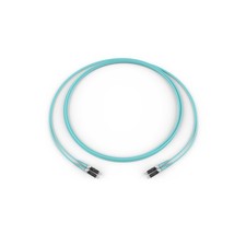 Corning 050502T5120001M 1 Meter LC Duplex Fiber Optic Jumper Aqua 50µm (OM3) picture