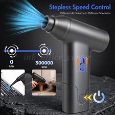 Variable Speed Brushless Air Duster 2-in-1 Blow & Suction Compressed Dust Blower picture