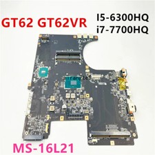 MS-16L21 REV 1.0 FOR MSI GT62 GT62VR MOTHERBOARD WITH I5-6300HQ SR2FP i7-7700HQ picture