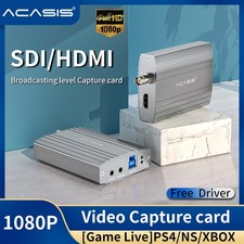 ACASIS USB-B Video Capture Card SDI HDMI 1080p60 Audio Line In Medical Use picture