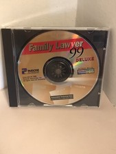 Family Lawyer 99 Deluxe PC CD ROM Software   Disc Parsons Technology picture
