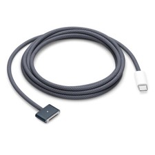 Genuine / Official Apple USB-C to MagSafe 3 Cable (2m) - Midnight. picture